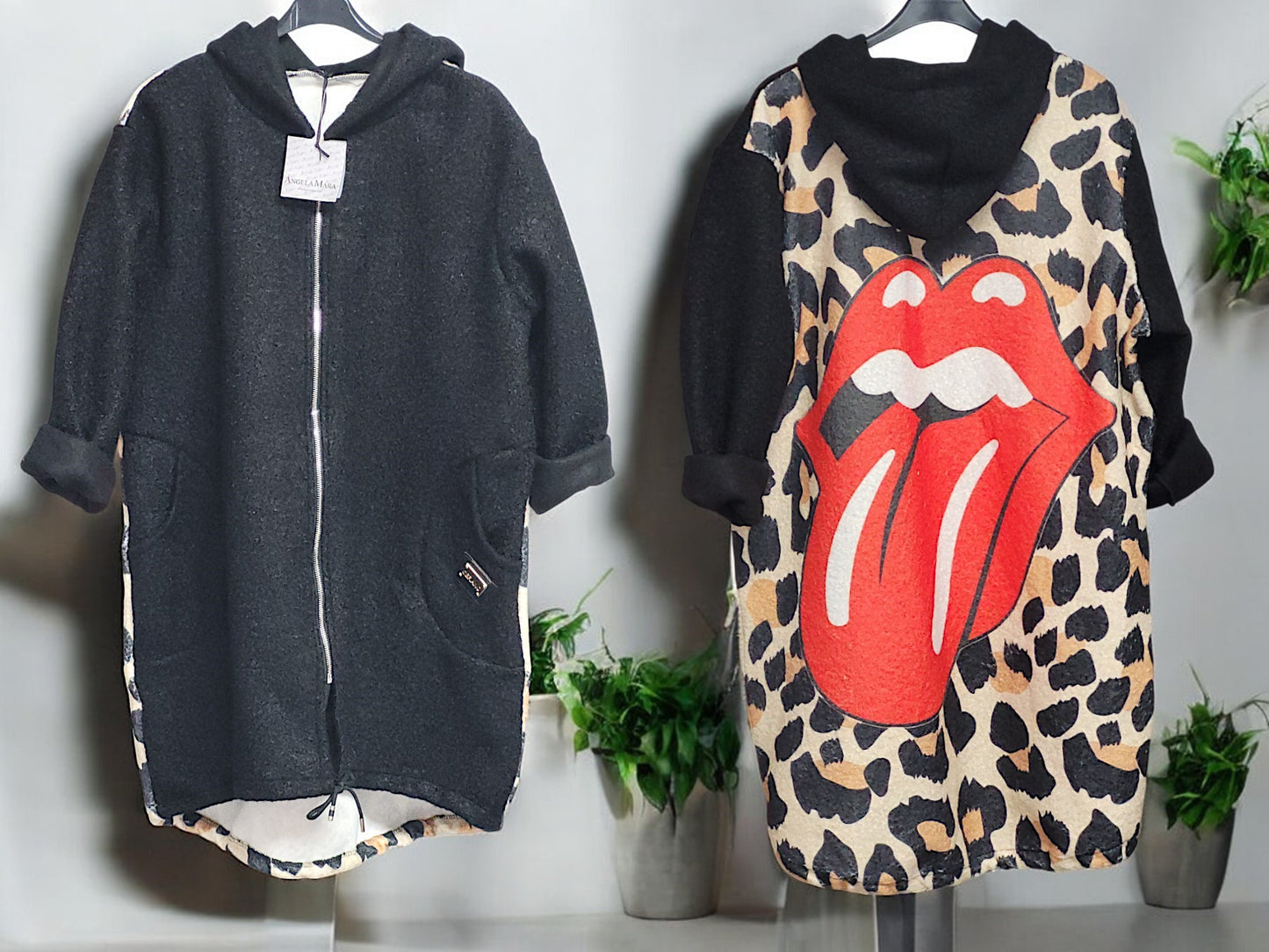 Motiv-Mantel Gr. 42 - 46 in versch. Motiven