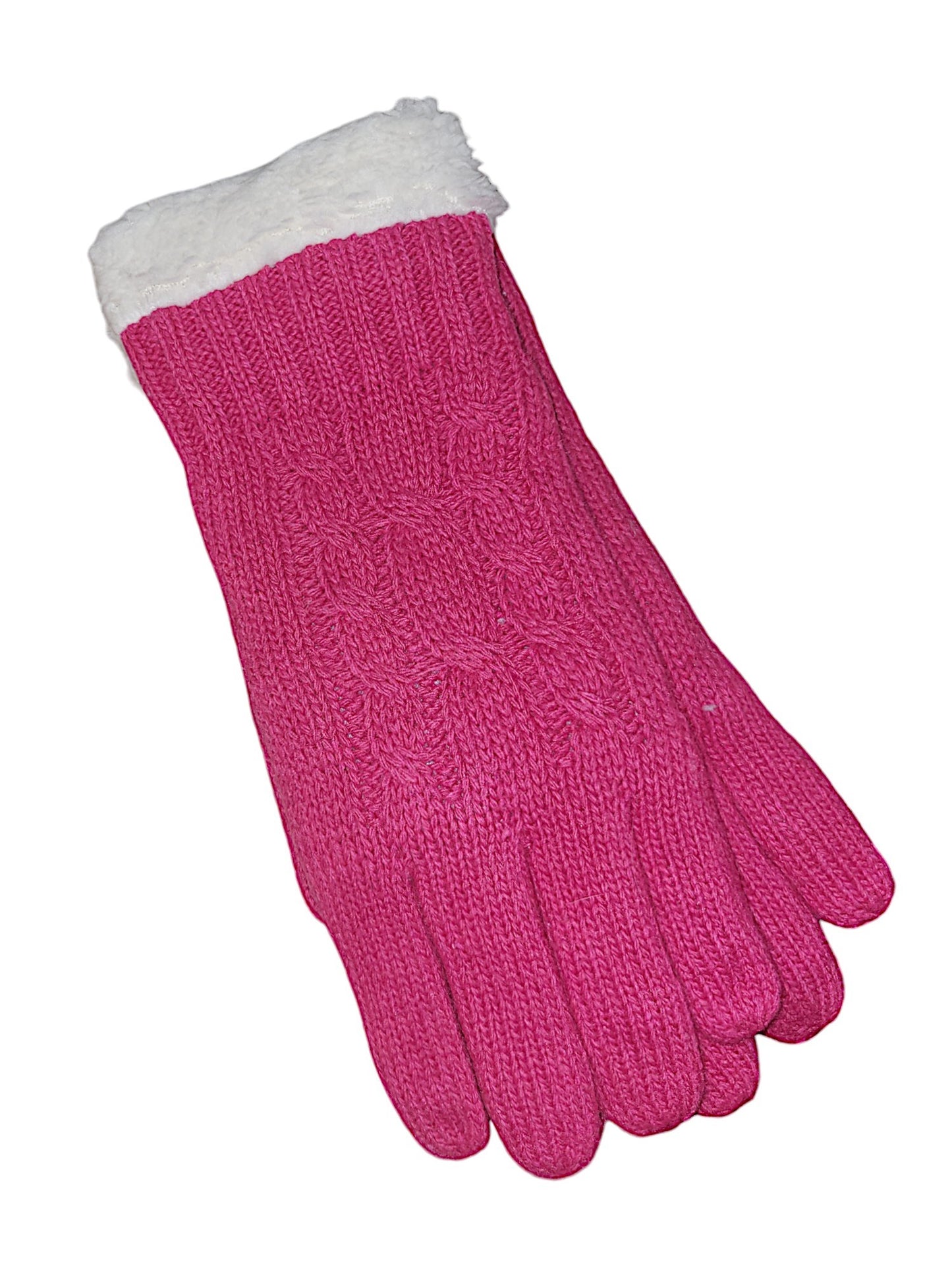 Winterhandschuhe innen mit Teddyfell in versch. Farben