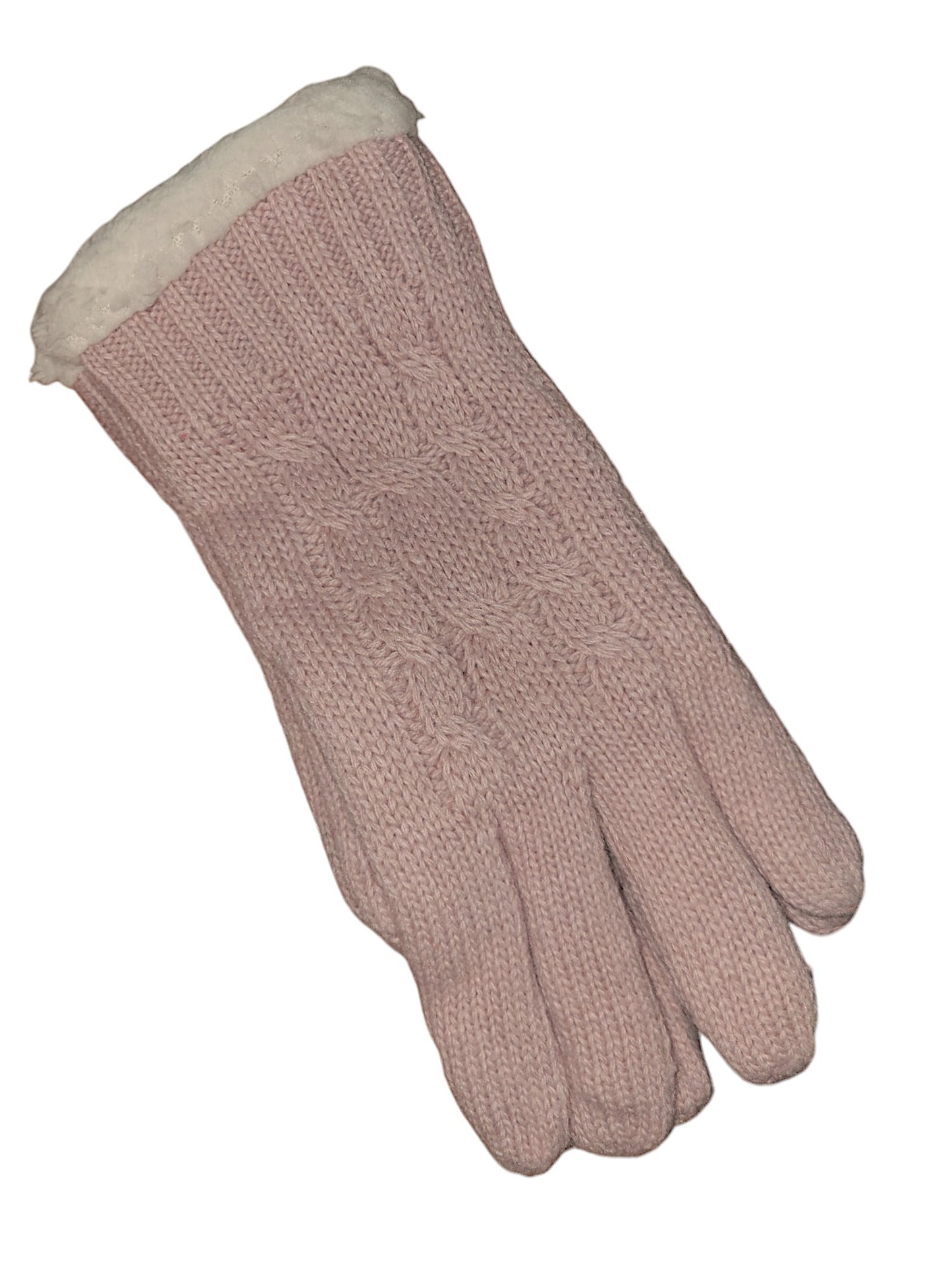 Winterhandschuhe innen mit Teddyfell in versch. Farben