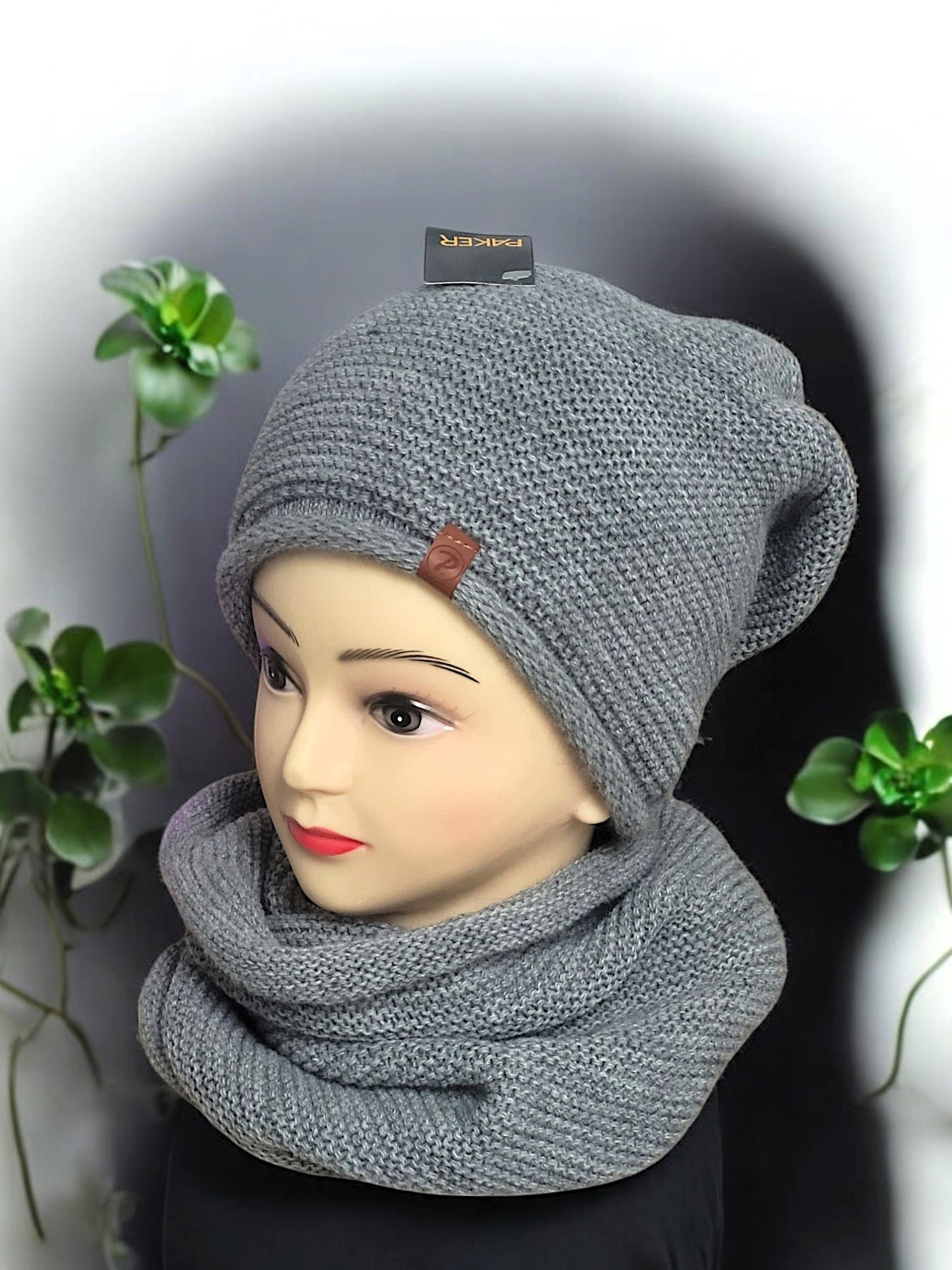 Winterset Mütze + Loop in versch. Farben