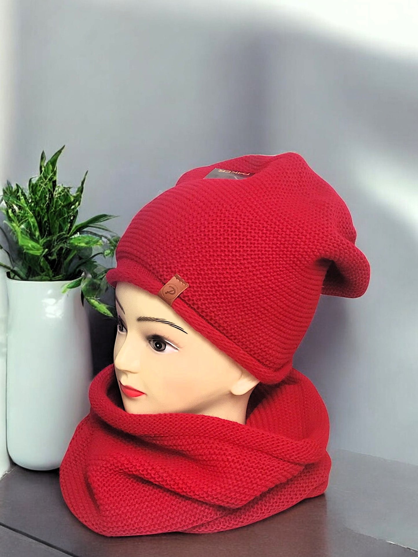 Winterset Mütze + Loop in versch. Farben