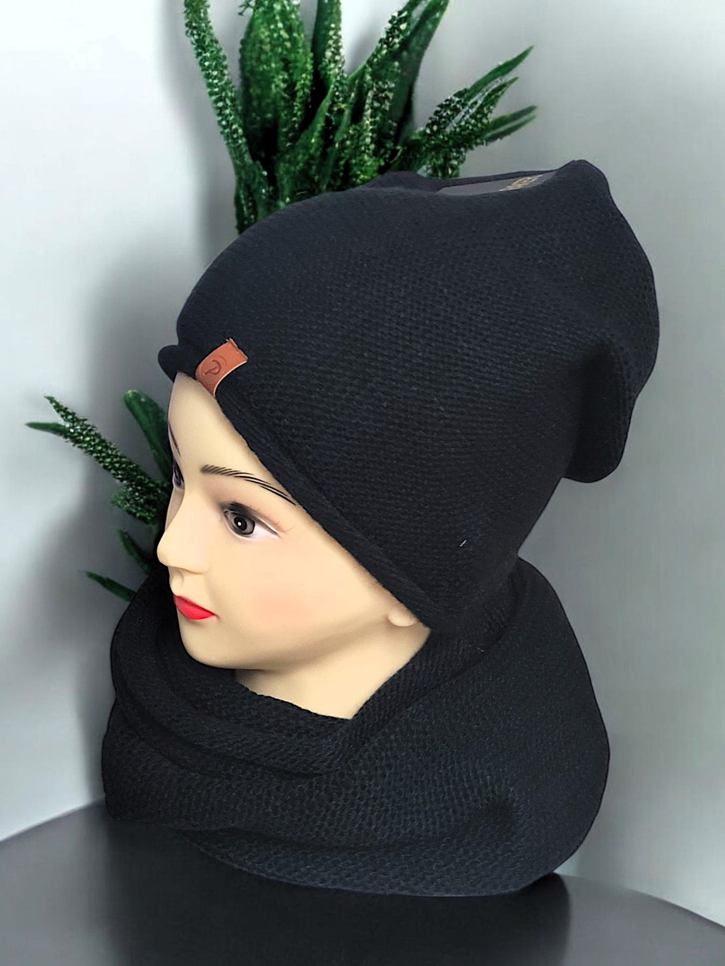 Winterset Mütze + Loop in versch. Farben