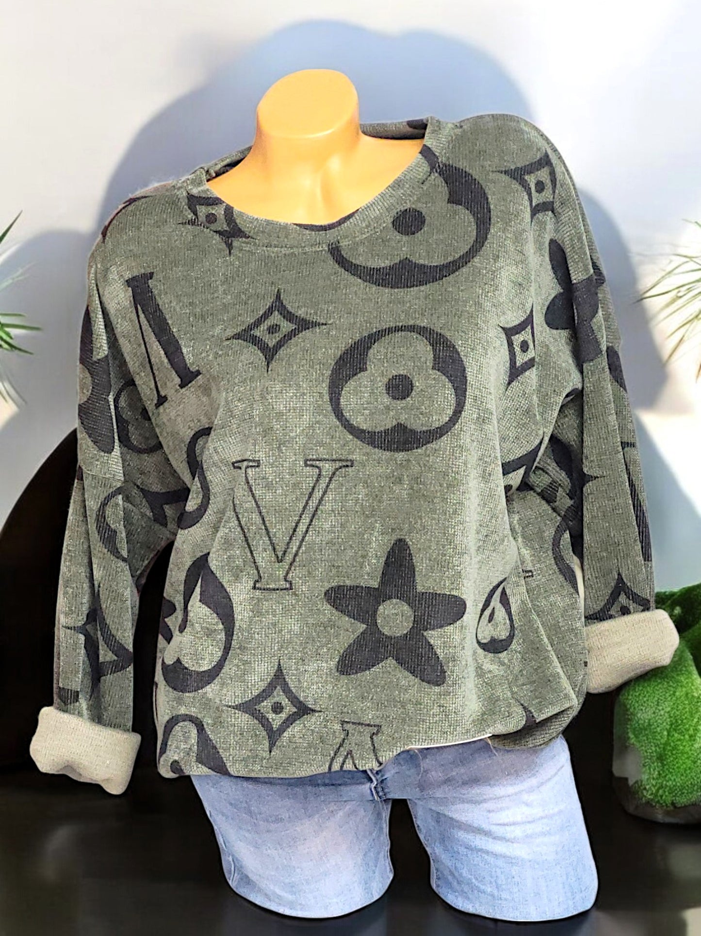 Feincord-Shirt Gr. 42 - 46 in versch. Farben