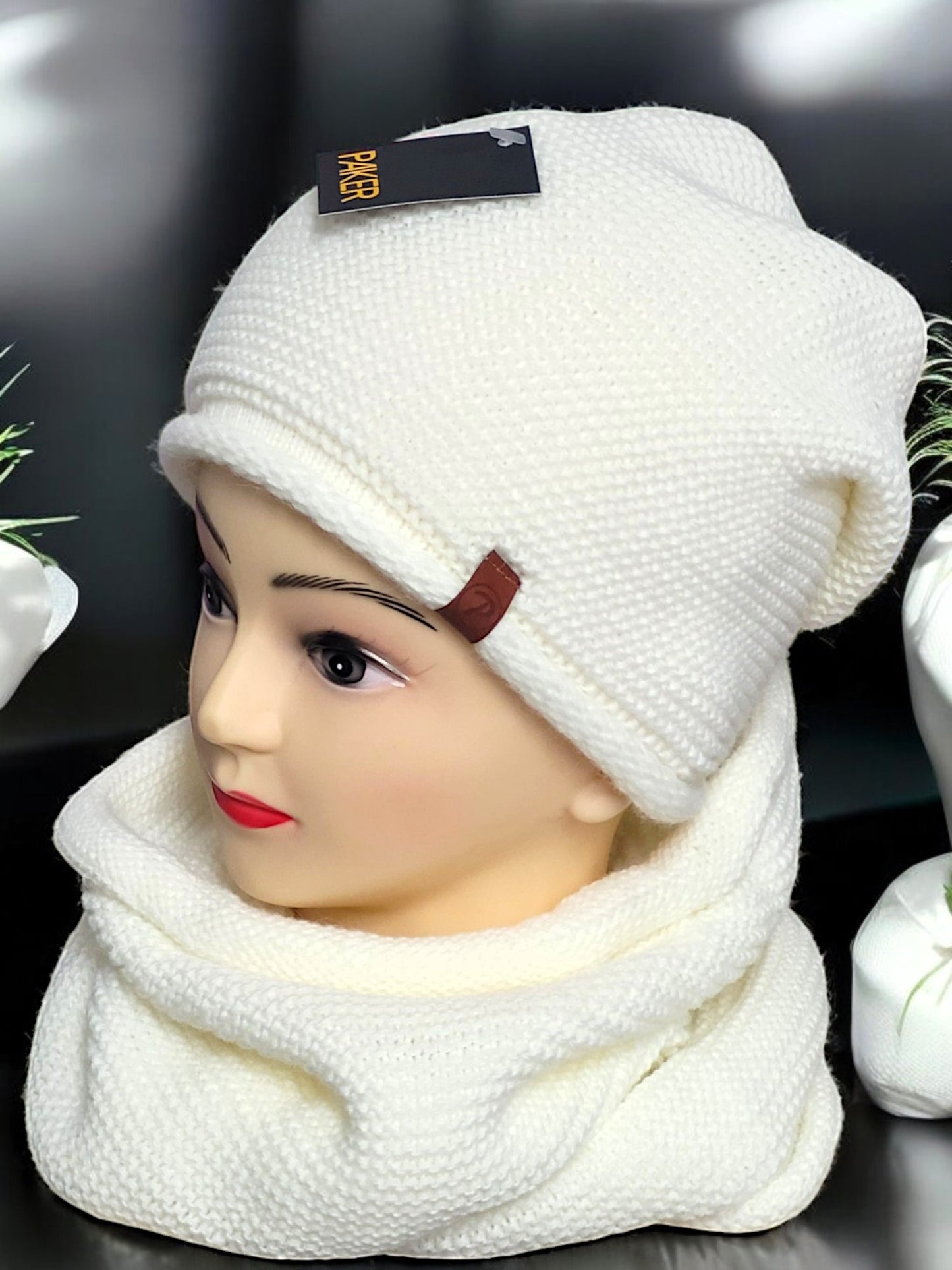 Winterset Mütze + Loop in versch. Farben