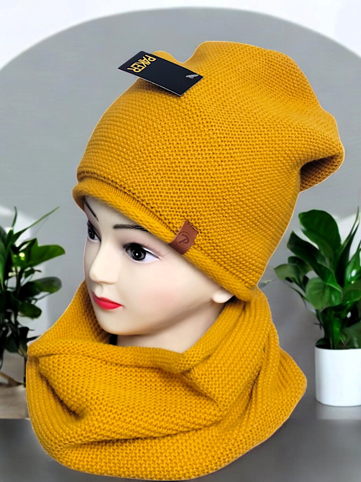 Winterset Mütze + Loop in versch. Farben