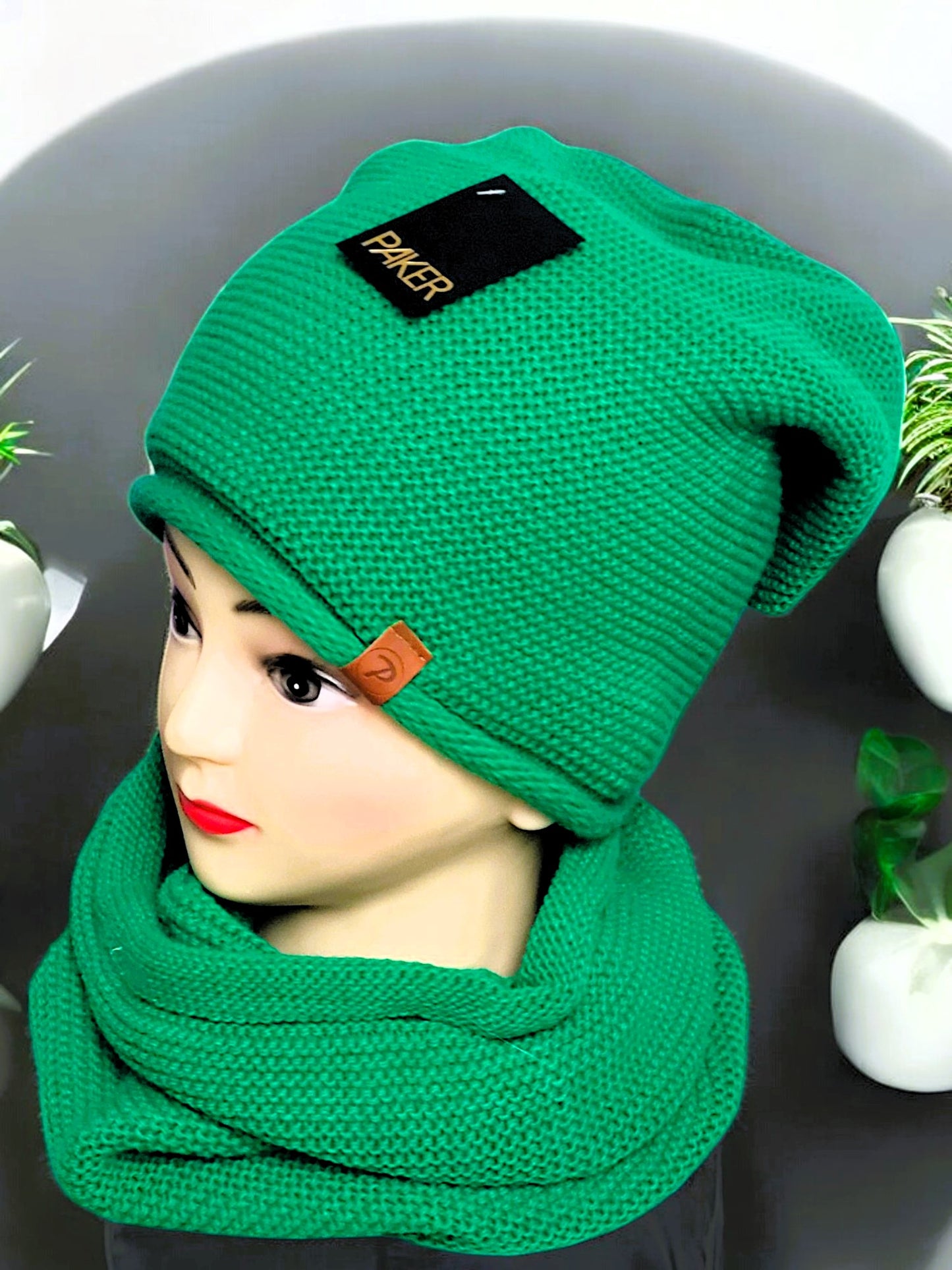 Winterset Mütze + Loop in versch. Farben