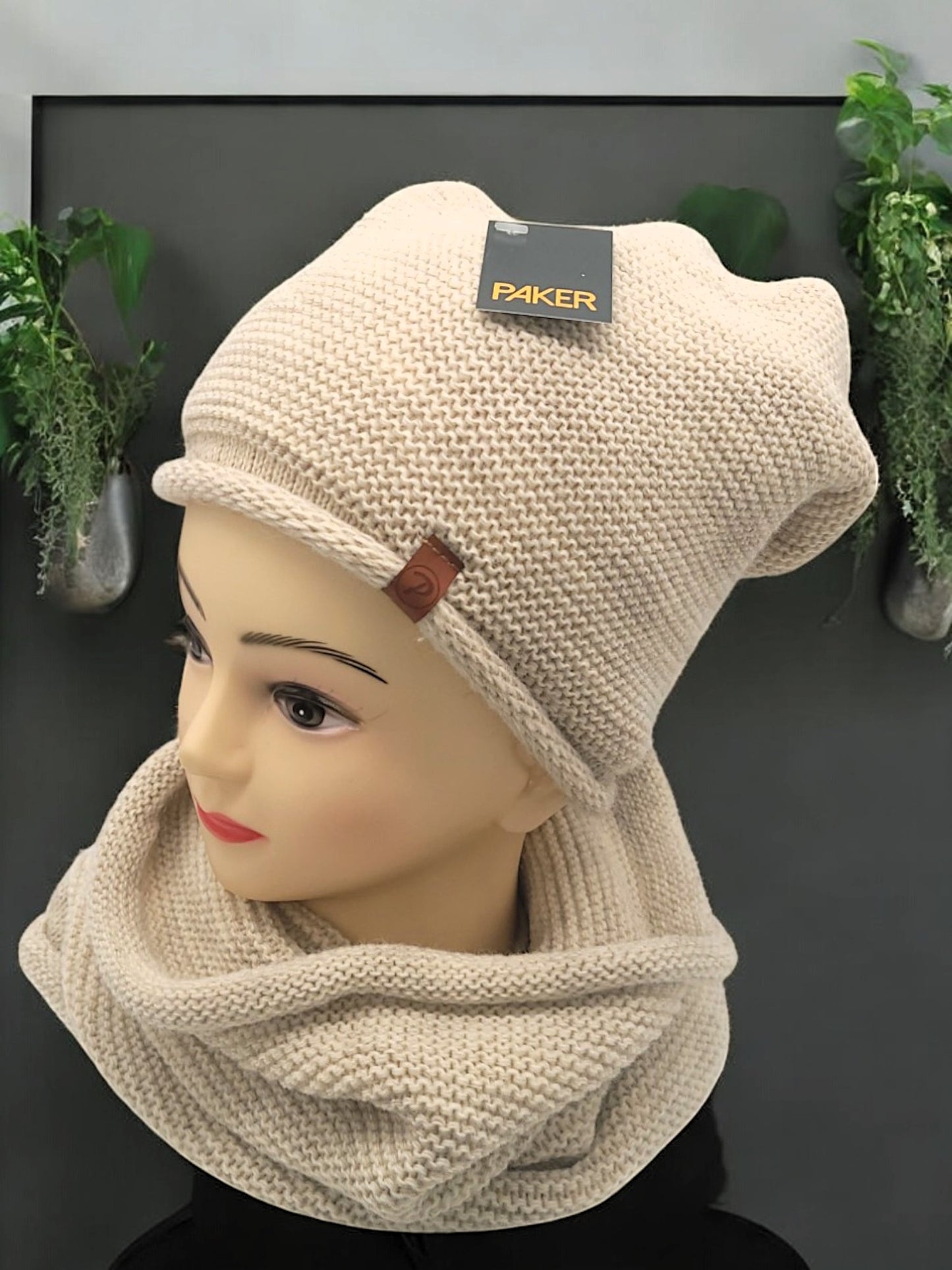 Winterset Mütze + Loop in versch. Farben