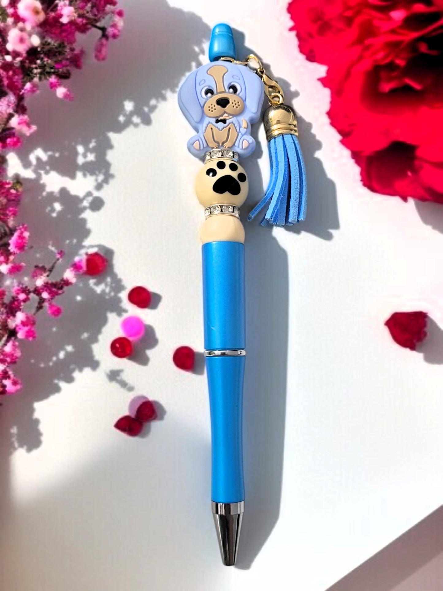 🐶🖊️ Kugelschreiber „Doggy Paw“ – 7 Varianten – handgefertigte UNIKATE ✨🎁