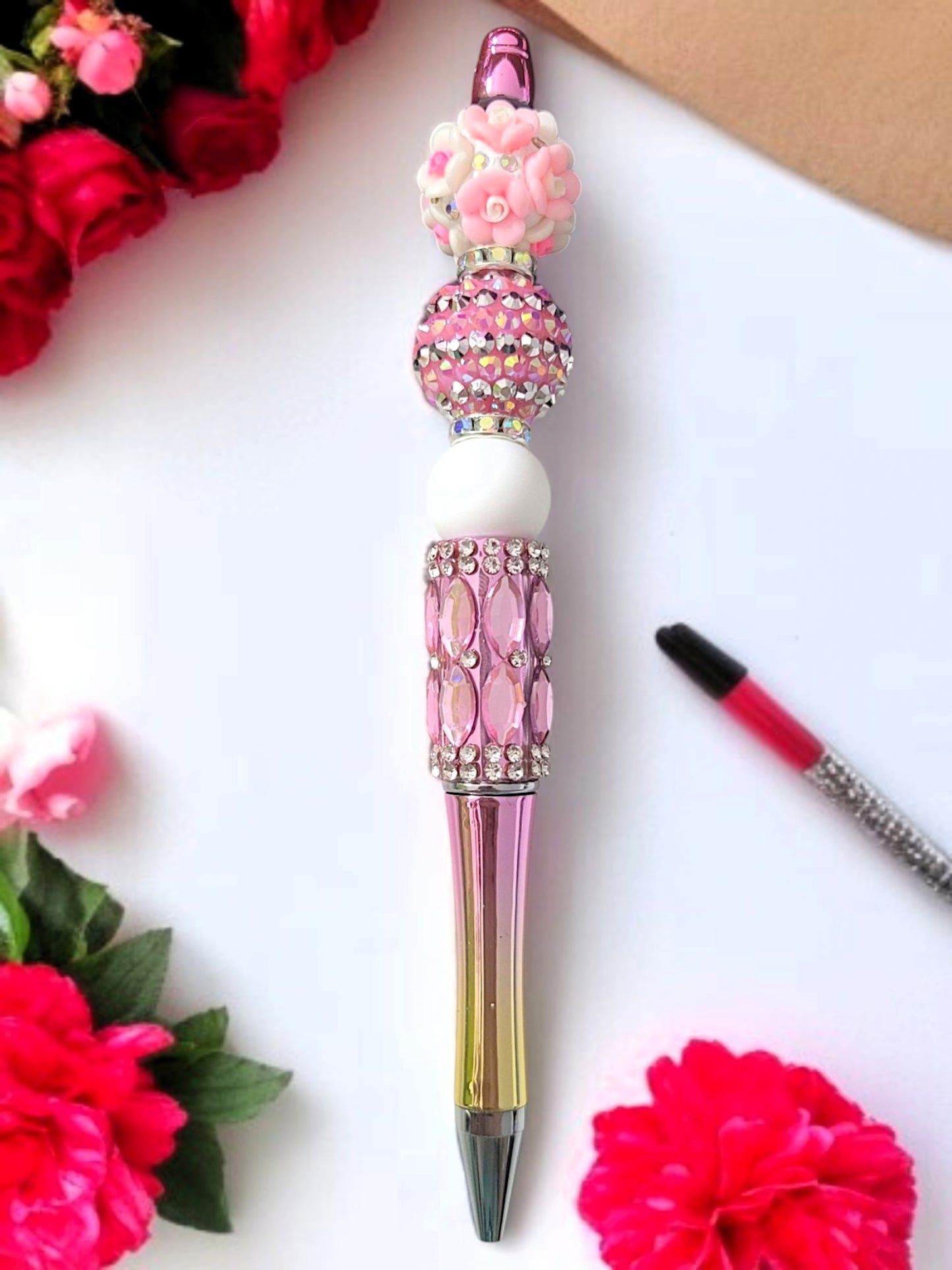 💖🖊️ Glam‑Sparkle Kugelschreiber – 12 Varianten – HANDGEFERTIGTE UNIKATE ✨🎀