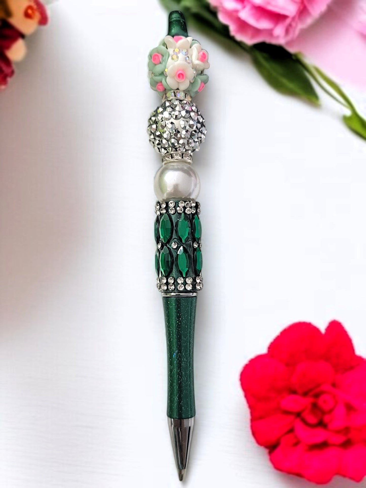 💖🖊️ Glam‑Sparkle Kugelschreiber – 12 Varianten – HANDGEFERTIGTE UNIKATE ✨🎀