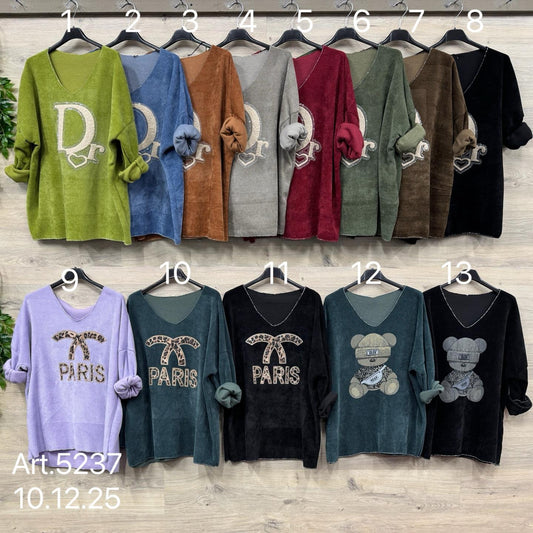 ✨ Feincord-Sweatshirt – Stylisch, weich & absolut gemütlich! ✨