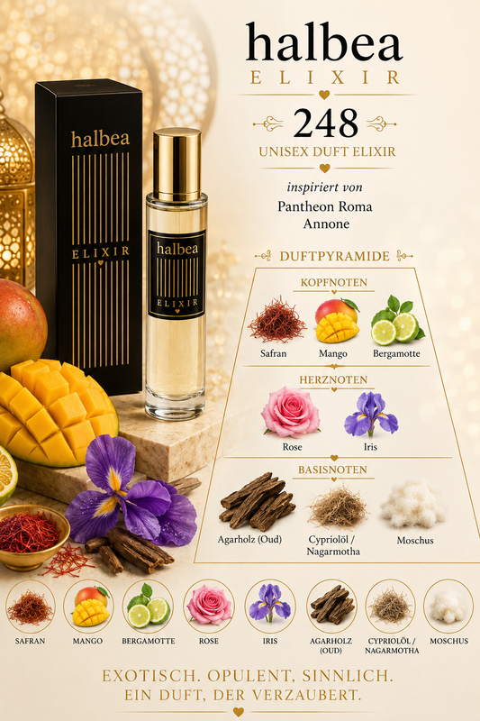 ✨ Halbea 248 – Unisex Parfum Elixir | inspiriert von Pantheon Roma Annone ✨