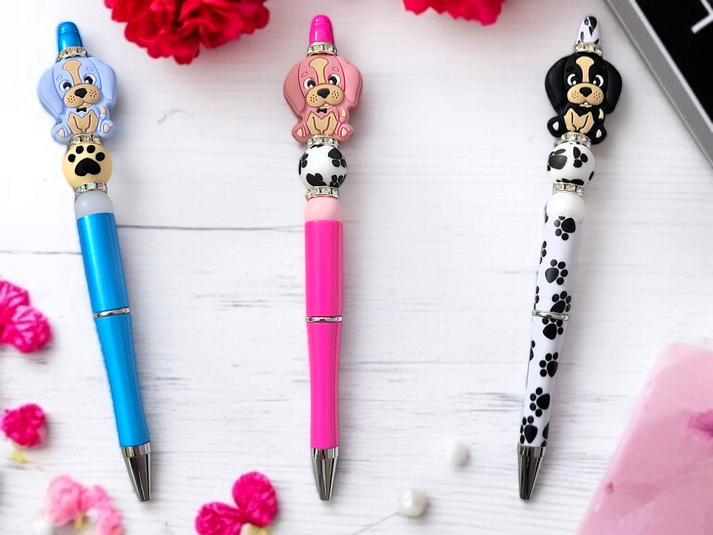 🐾🖊️ Doggy‑Pen – 3 Varianten – handgefertigtes UNIKAT ✨🎁