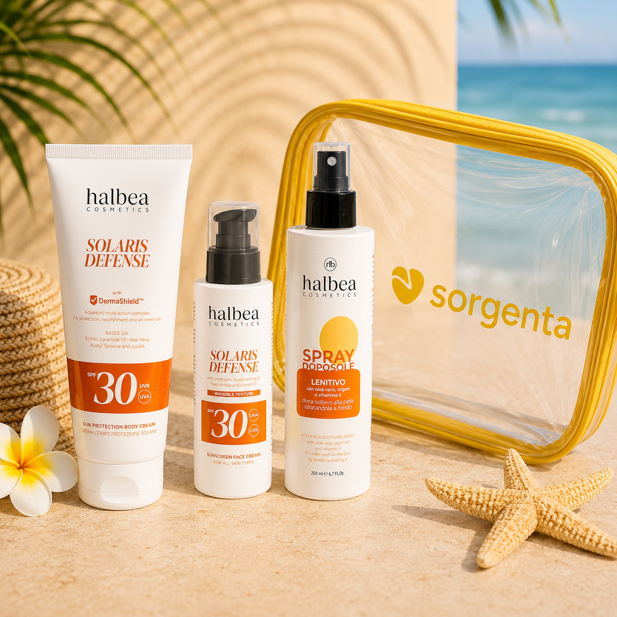 ☀️💛 Routine SPF30 – Solaris Bundle | Sonnenschutz & After-Sun Pflege 💛☀️