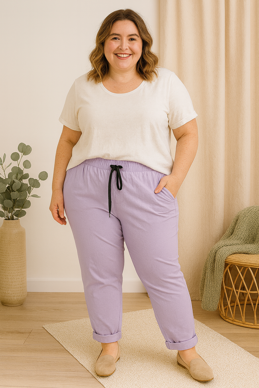 ✨ Jogpant Uni – in 12 trendigen Farben | Gr. 48–54 ✨