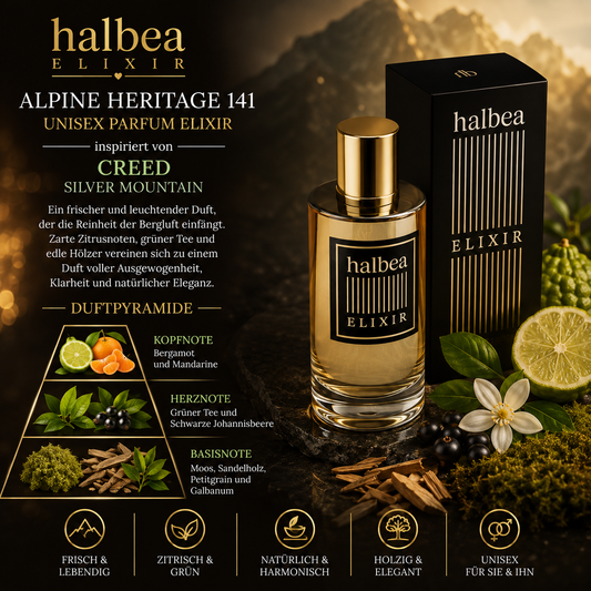 🏔️✨ Alpine Heritage 141 – Unisex Parfum Elixir ✨🏔️ 💎 Inspiriert von Creed – Silver Mountain 💎