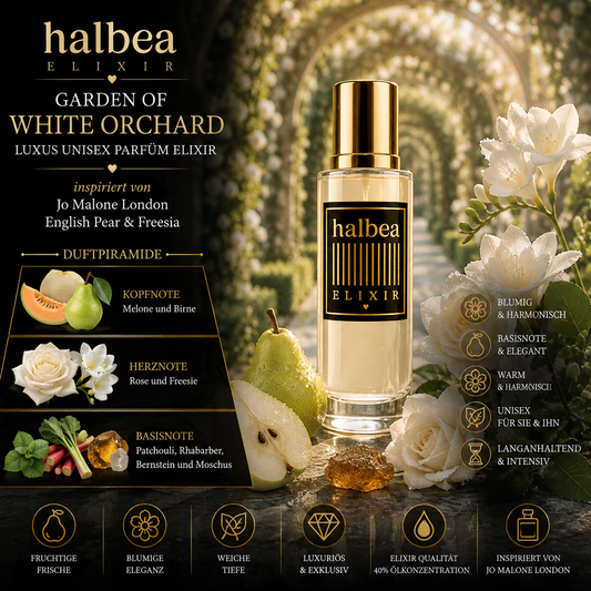🤍🍐 Garden of White Orchard – Unisex Parfum Elixir 🍐🤍 ✨ Inspiriert von Jo Malone London „English Pear & Freesia“ ✨