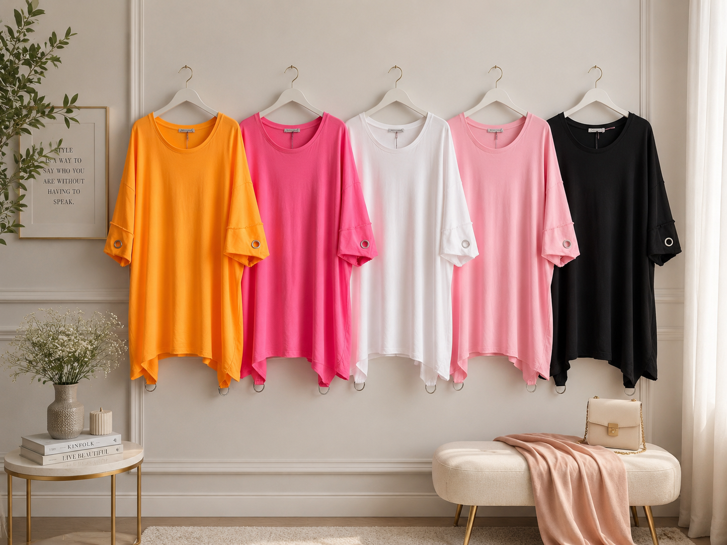🖤 Oversize Tunika Gr. 42–50 🌸✨
