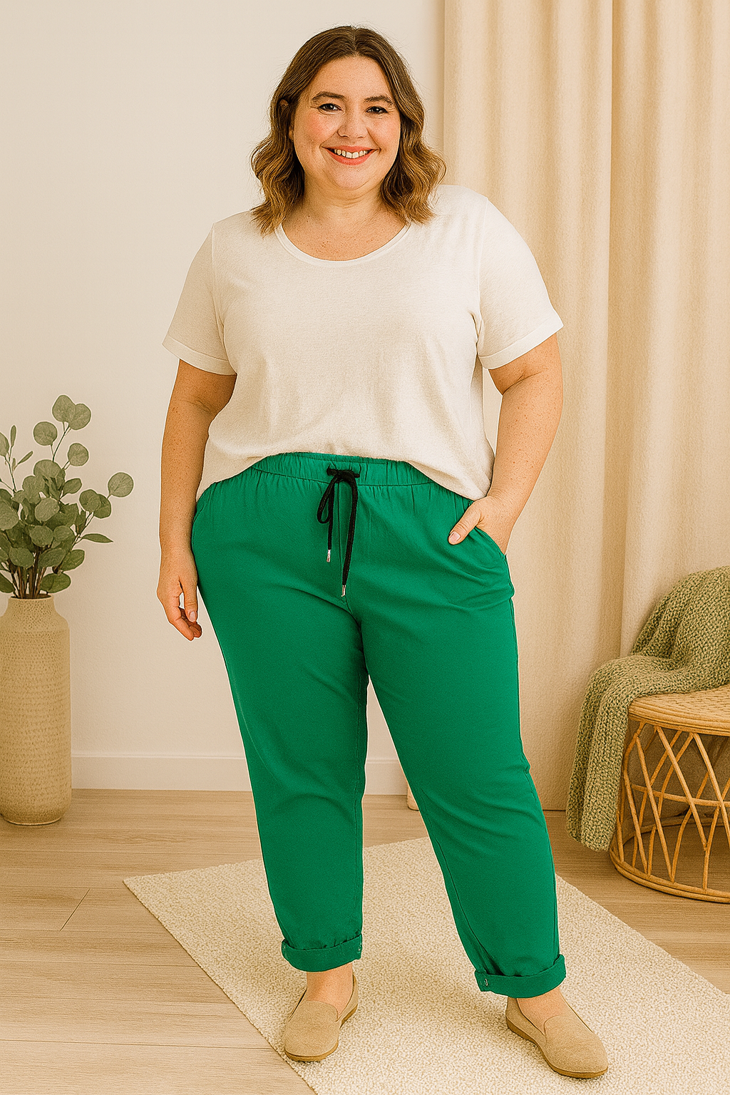 ✨ Jogpant Uni – in 12 trendigen Farben | Gr. 48–54 ✨