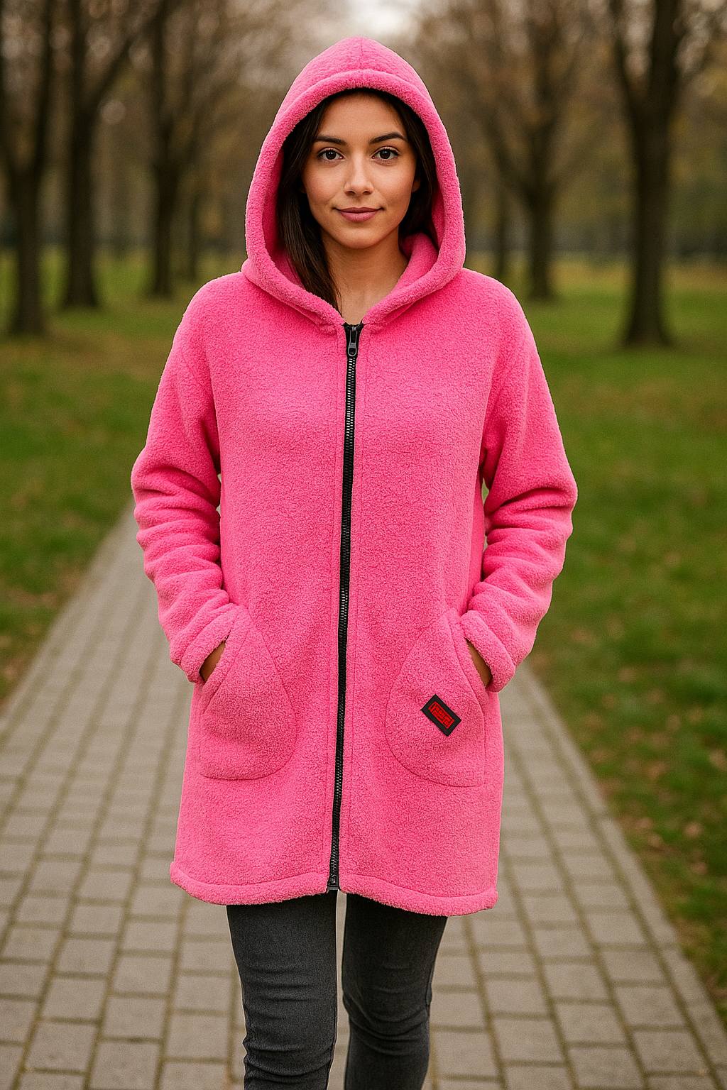 ✨ Teddy-Kapuzenjacke „Engelsflügel“ – in mehreren Farben – Gr. 38–46 ✨🪽🧥
