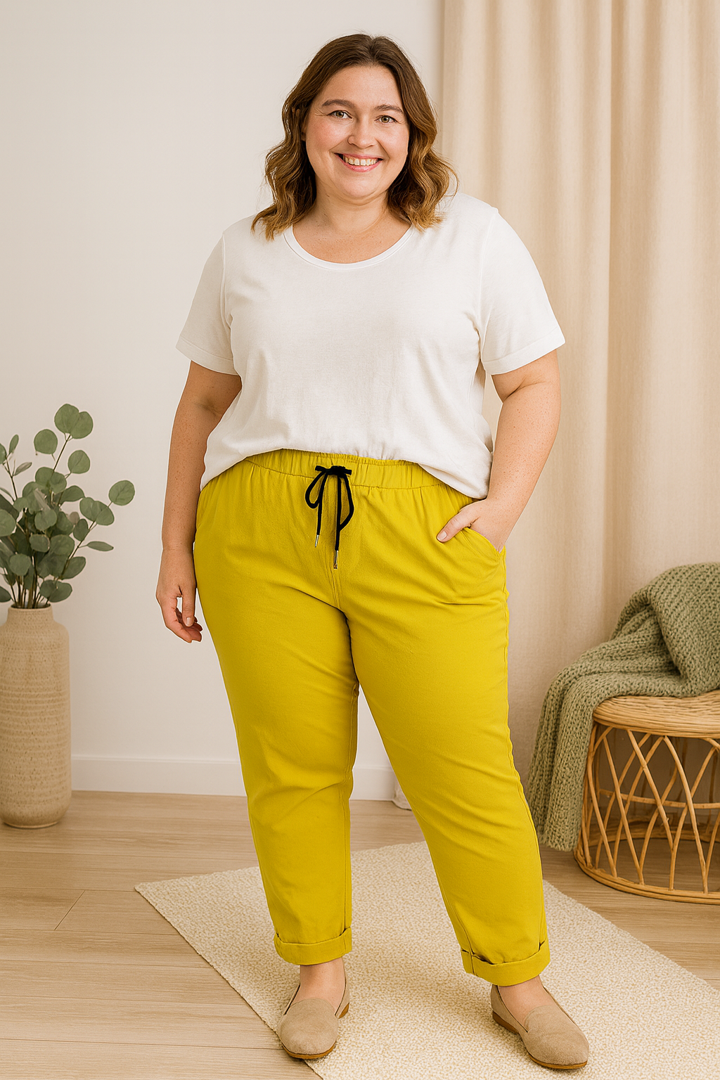 ✨ Jogpant Uni – in 12 trendigen Farben | Gr. 48–54 ✨