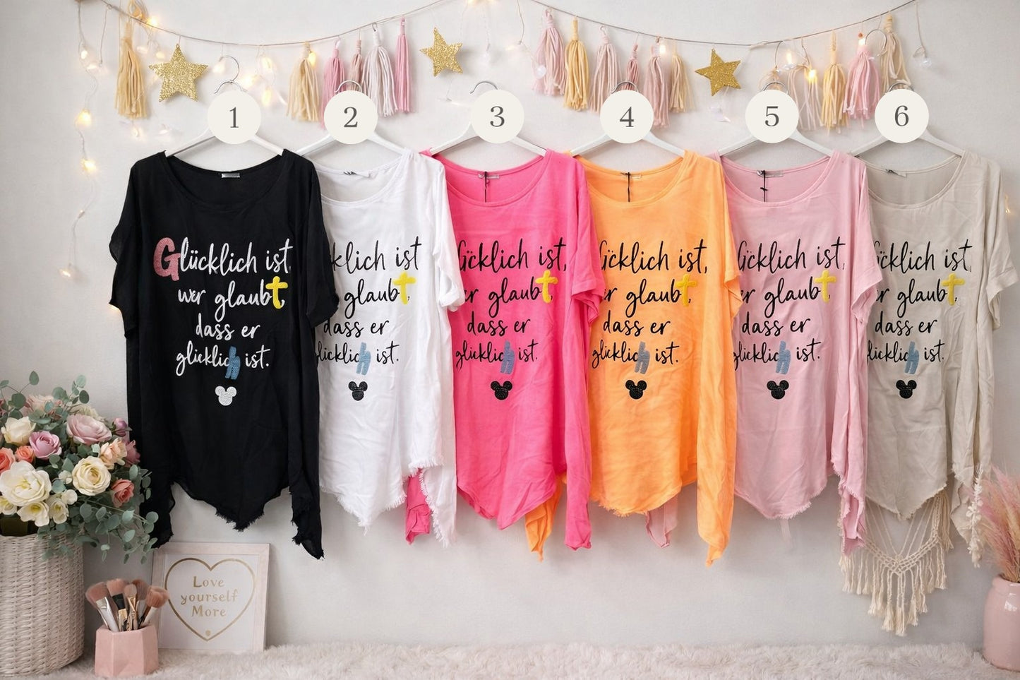 💖 Trendiges Zipfel-Shirt