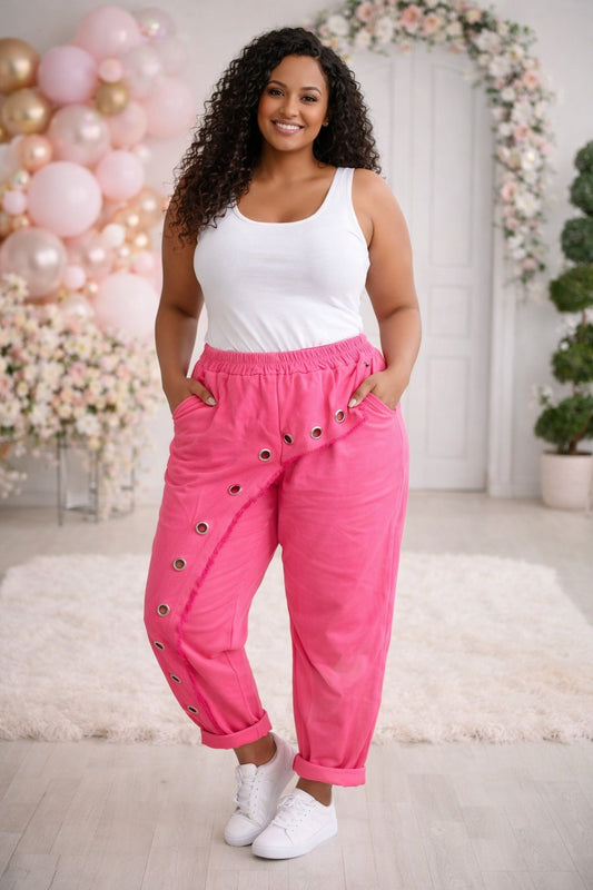 🔥 Must-Have Jogpants mit Ösen 🔥
