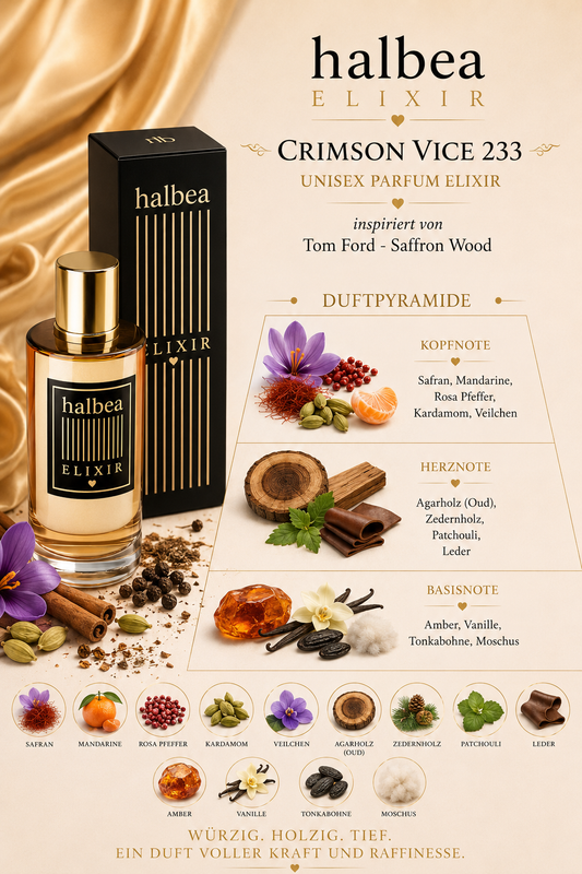 🍒❤️ Crimson Vice 233 – Unisex Parfum Elixir ❤️🍒 ✨ Inspiriert von Tom Ford – Lost Cherry ✨