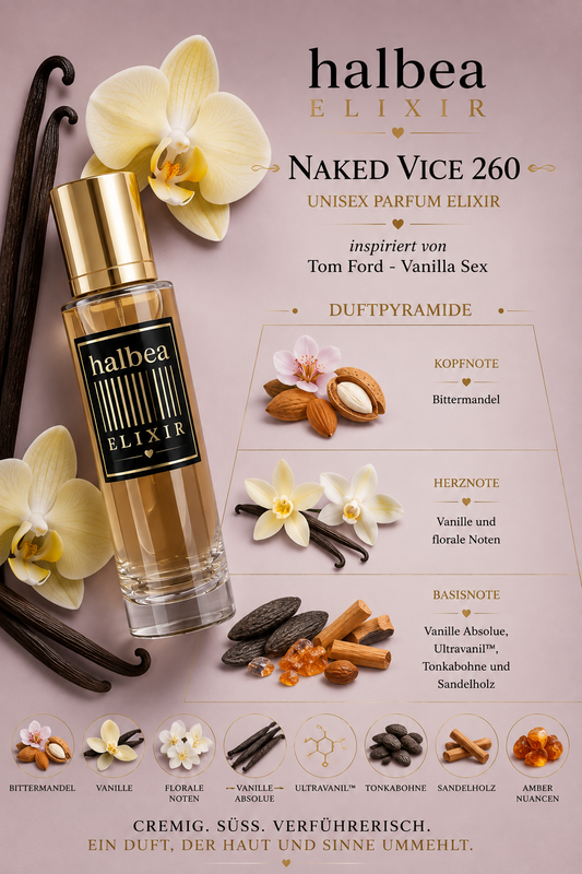 🤎✨ Naked Vice 260 – Unisex Parfum Elixir | inspiriert von Tom Ford „Vanilla Sex“ ✨🤎