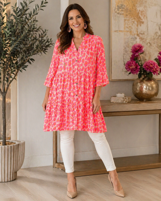 🌸 Vorbestellung Oversize Kleid Gr. 38-44 | 4 Farben 🌸
