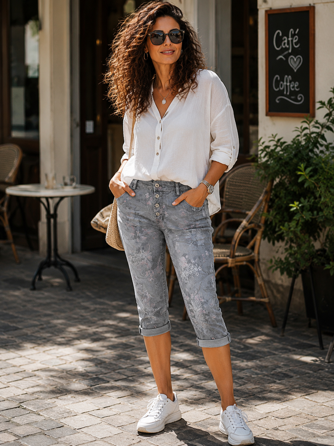 🌸✨ Karostar Stretch-Capri Jeans KC8071 – Gr. 38, 42 & 44 ✨🌸
