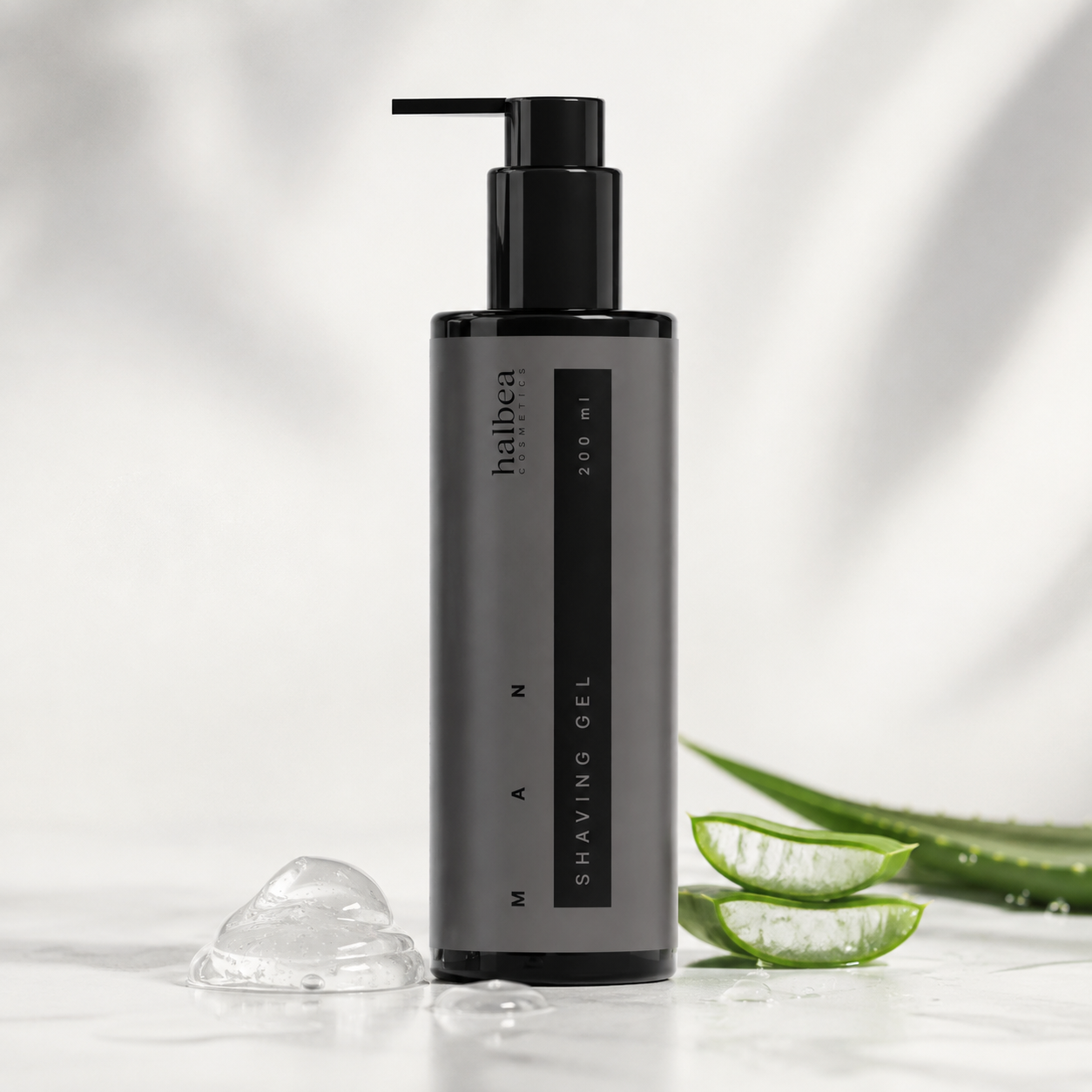 🧔‍♂️✨ Rasiergel für den Bart mit Aloe Vera & Hyaluronsäure – 200 ml ✨🧔‍♂️