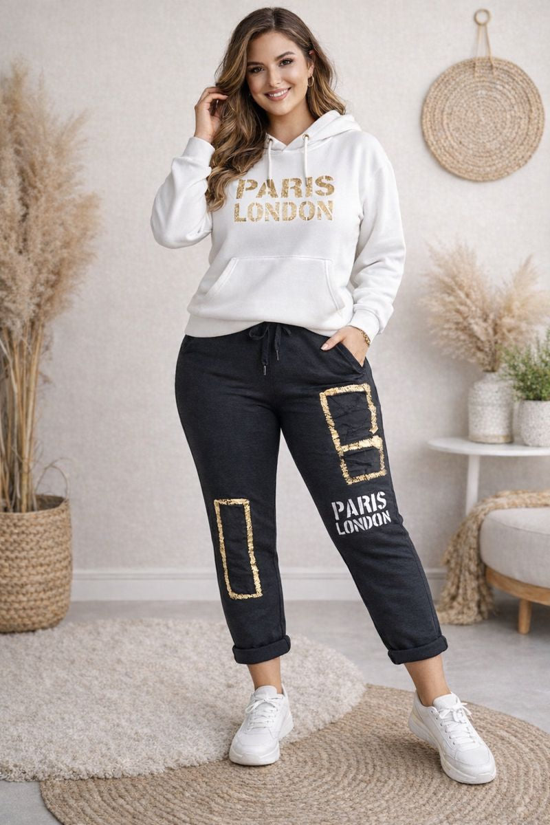 Jogpant London Paris Gr. 38-44