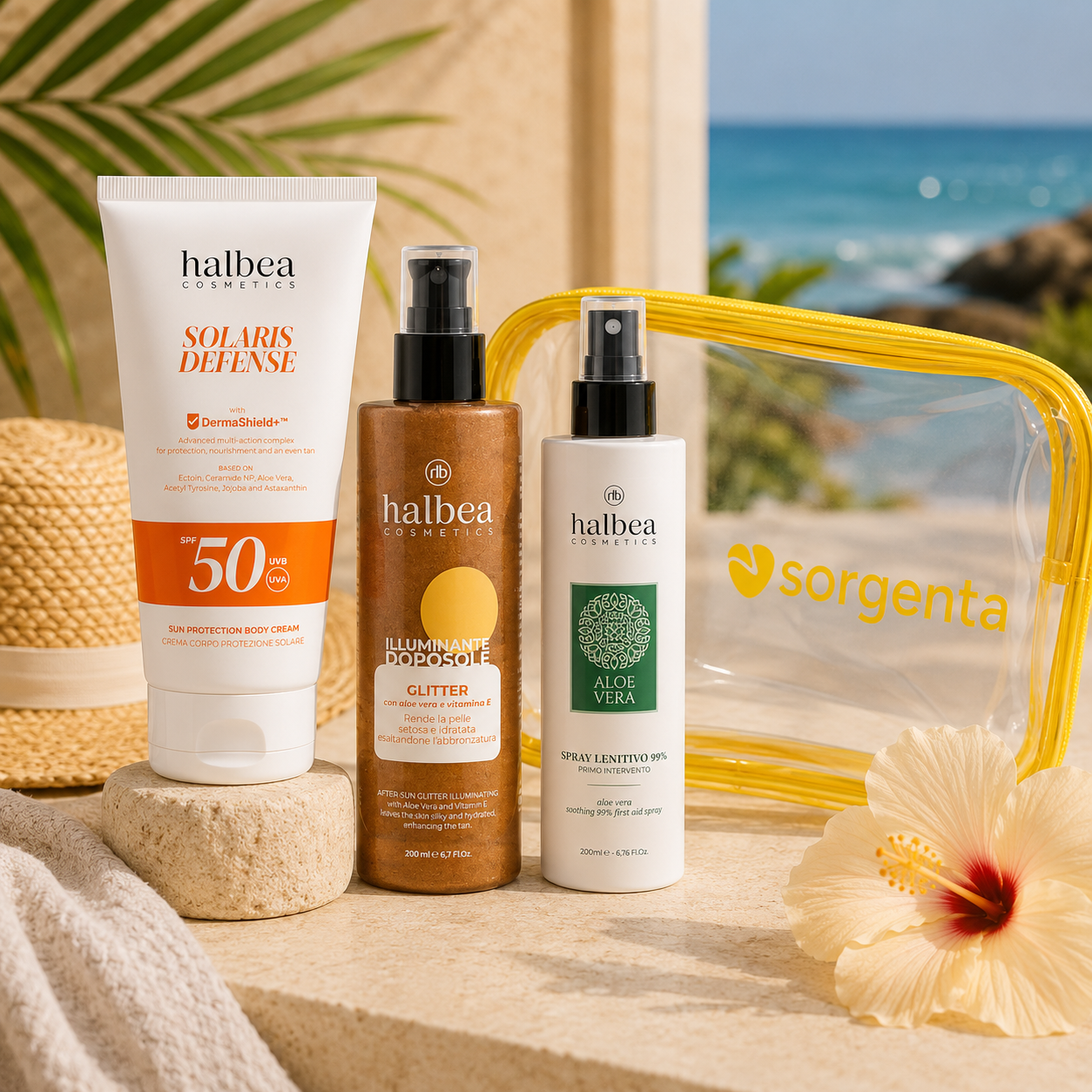 ☀️👨‍👩‍👧‍👦 Solaris Bundle „Familienpflege“ – Rundum geschützt durch den Sommer 🌴💛