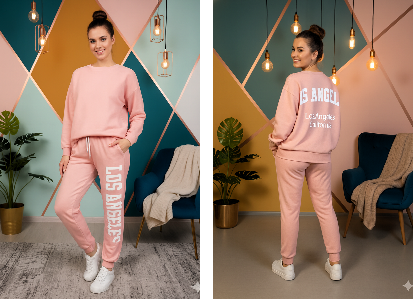 ✨ Zweiteiler „Los Angeles“ | Gr. 42-48 | 2 Farben ✨