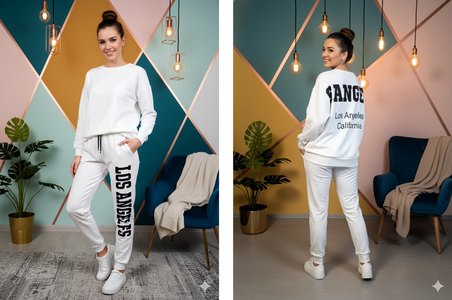 ✨ Zweiteiler „Los Angeles“ | Gr. 42-48 | 2 Farben ✨