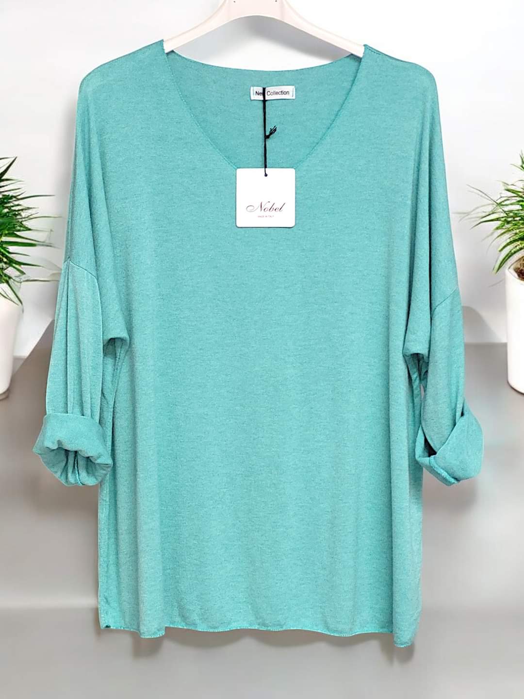 Feinstrick-Pullover uni Gr. 42 - 46 in versch. Farben