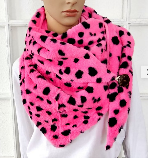 Kuschliger Leo - Dreiecksschal