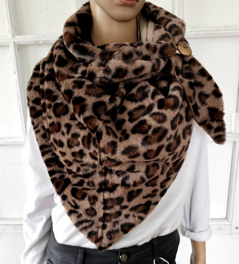 Kuschliger Leo - Dreiecksschal