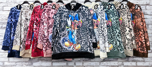 Feincord-Hoodie "Maus"