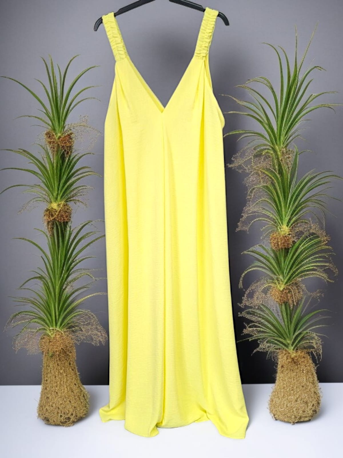 🌴✨ Träger-Kleid Flow Vibes – Gr. 42-48 – 11 Farben ✨🌴