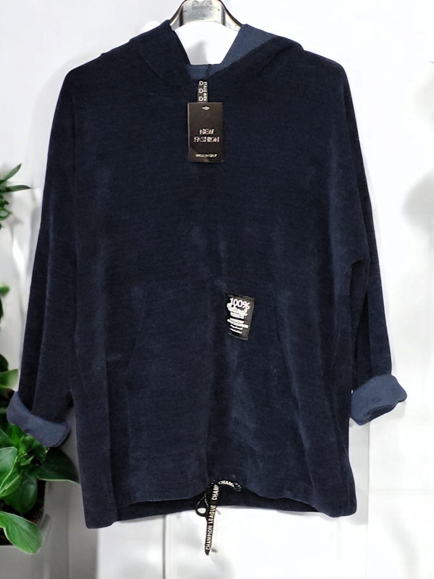 Megaweicher Cord - Hoodie Gr. 42 - 46 in versch. Farben