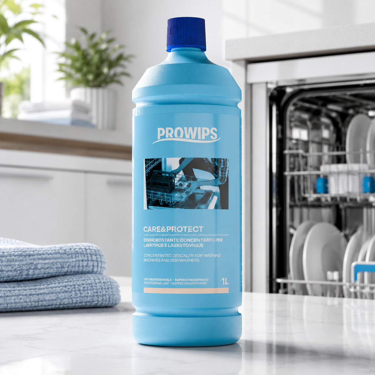 🧼✨ Care&Protect – Konzentrierter Entkalker für Geräte & Oberflächen – 1 kg ✨💦