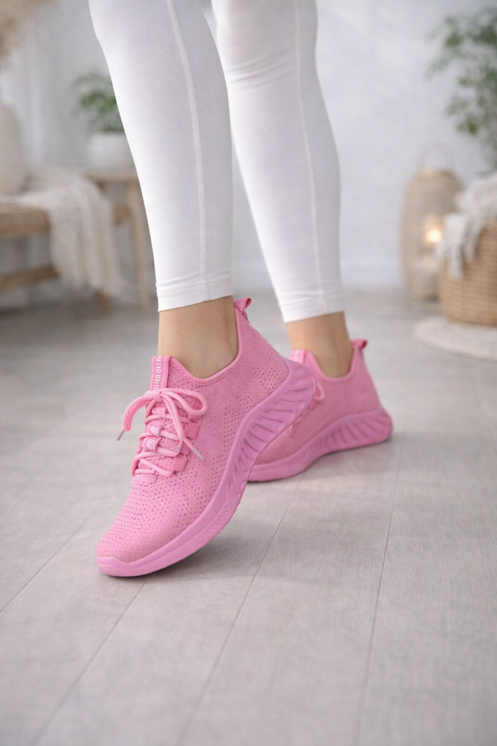 🌟✨ Damen Komfort-Sneaker – 2 Farben (Pink & Schwarz) | Größen 36–41 🔥👟