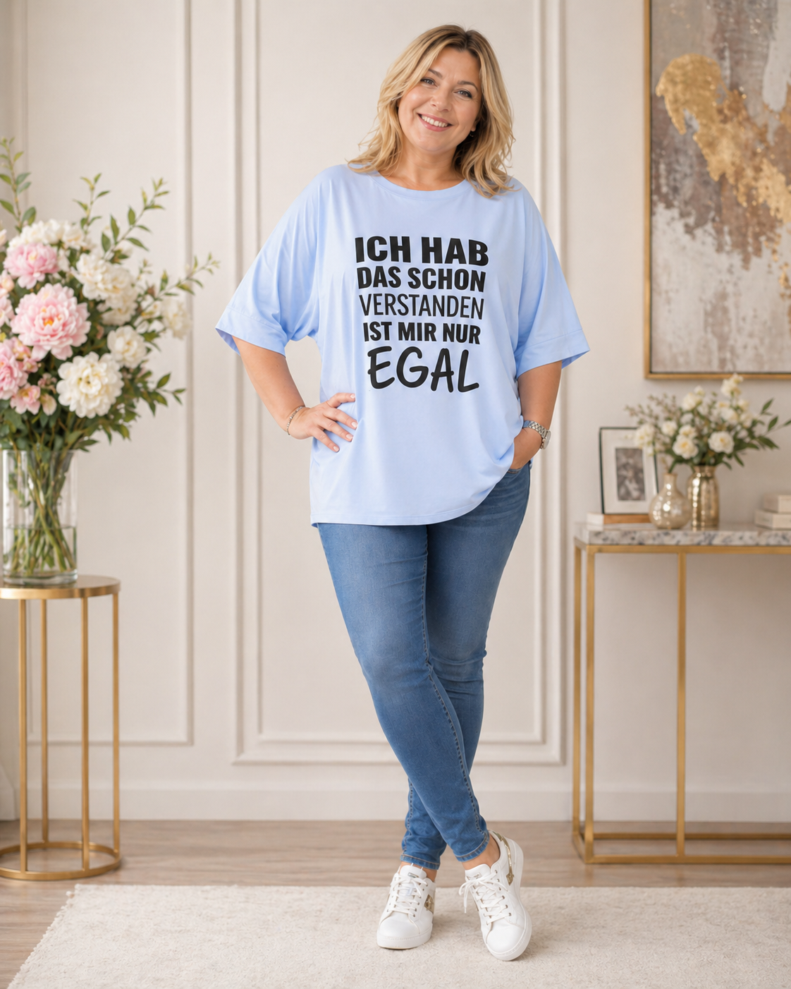 Vorbestellung Oversize-Shirt „Ich hab das schon verstanden…“ Gr. 48–54 | 5 Farben