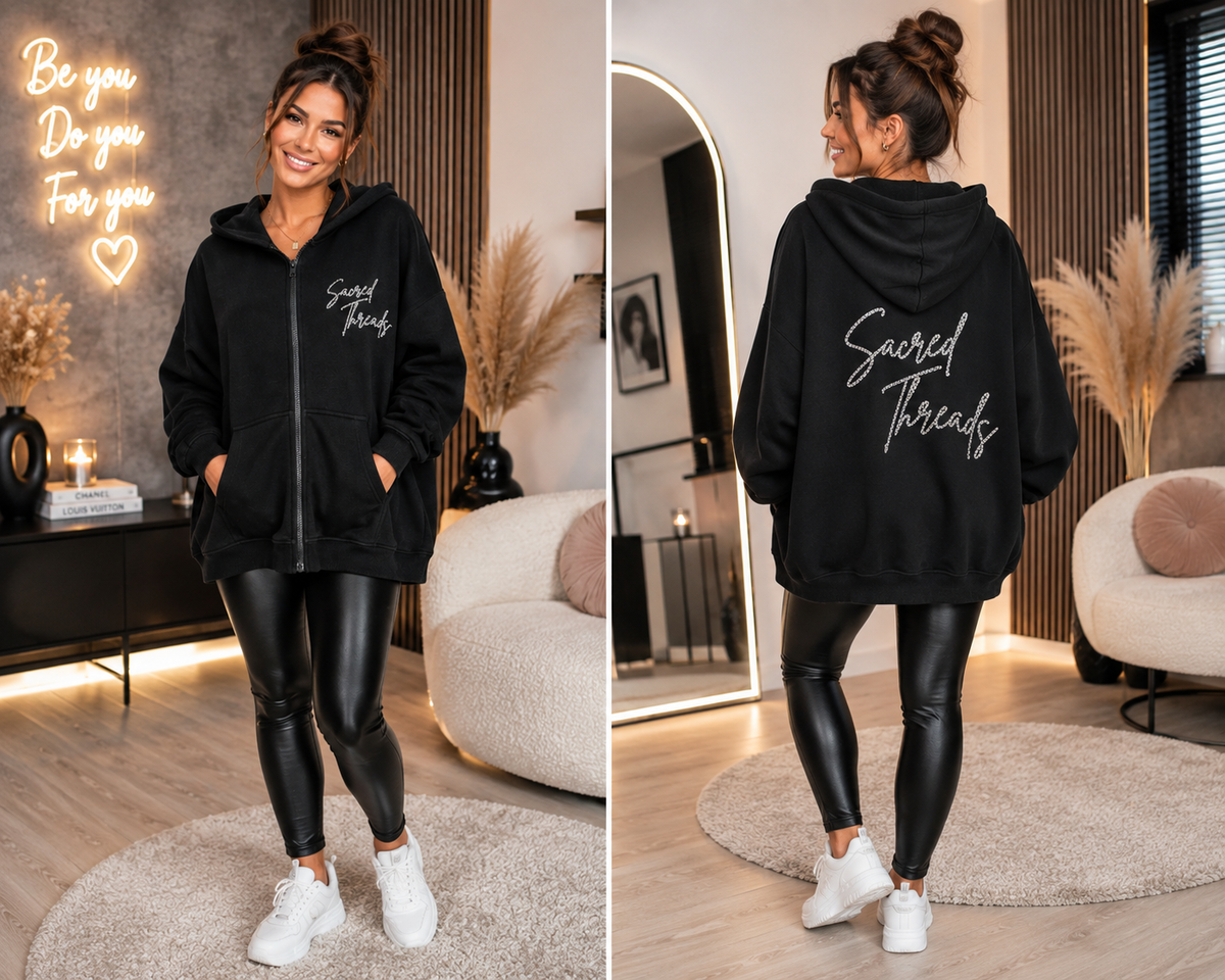 💫 MISS CITY Kapuzen-Jacke One Size (bis Gr. 48) 💫