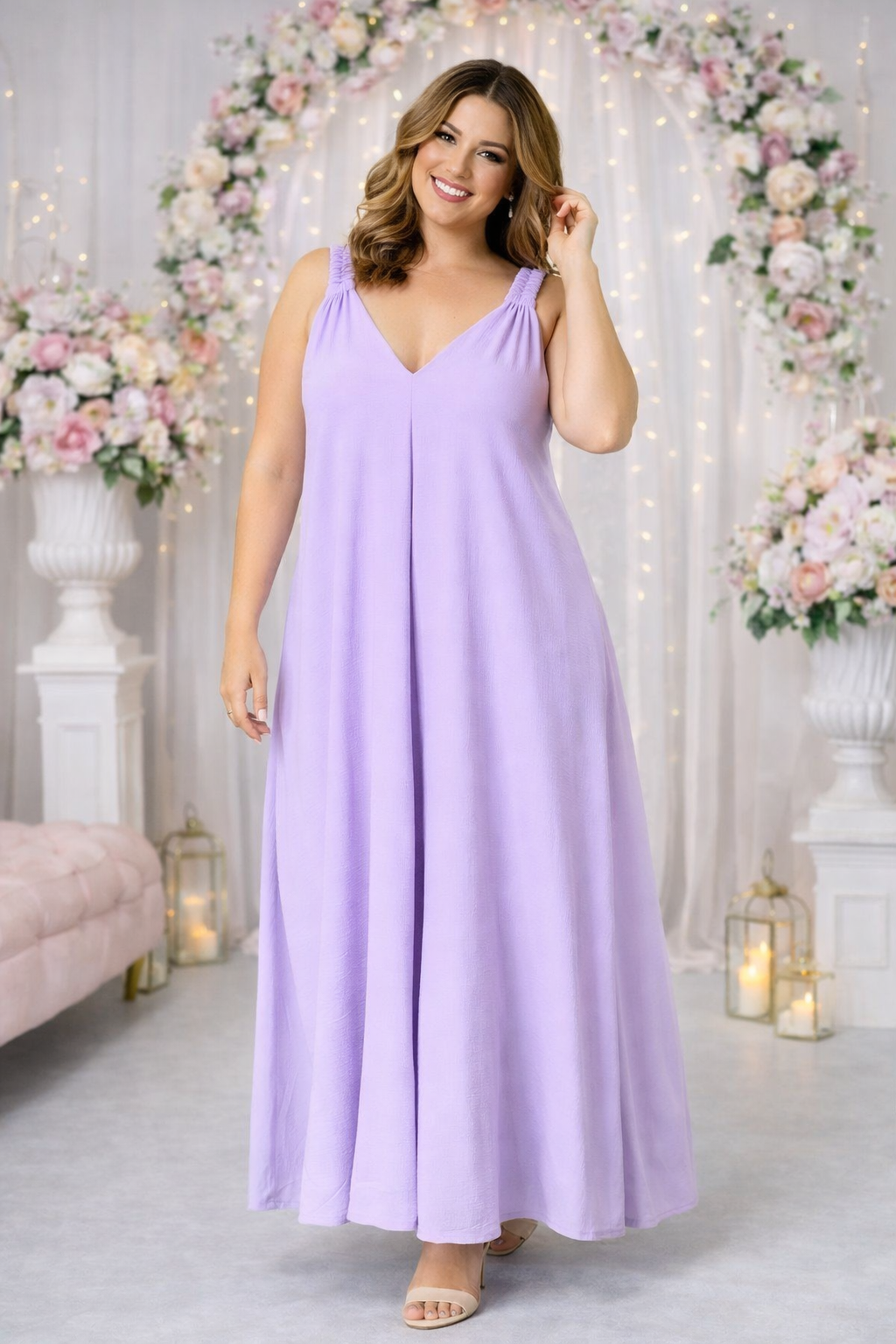 ✨ Maxikleid „Summer Flow“ – Größe 42–48 | 11 Farben 🌈💖👗