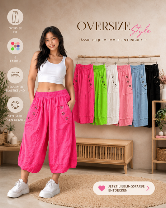 💖 Oversize Ballonhose Gr. 42–46 | 6 Farben 🌈 Bequem & Stylisch ✨