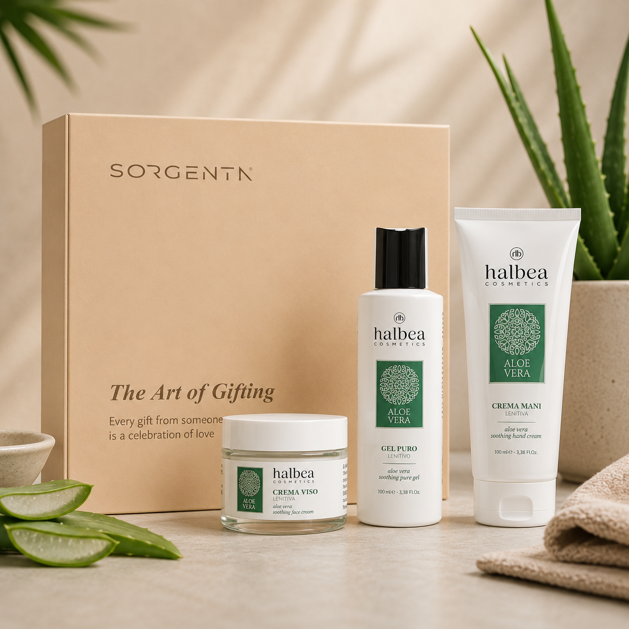 🌿💚 GiftBox Aloe Vera Linie – beruhigende Pflege zum Verschenken & Verwöhnen 💚🌿
