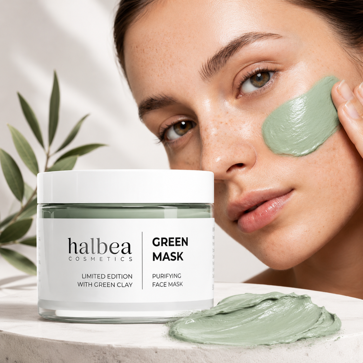 🌿💚 Reinigende Gesichtsmaske mit grüner Tonerde – Limited Edition – 50 ml 💚🌿